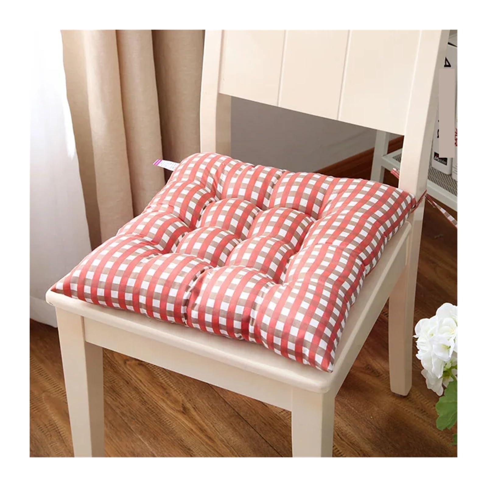 VMDVBNA chair cushions 40x40cm Dining Chair Printed Tatami Thick Square Soft and Comfortable Cushion for home(Color5)