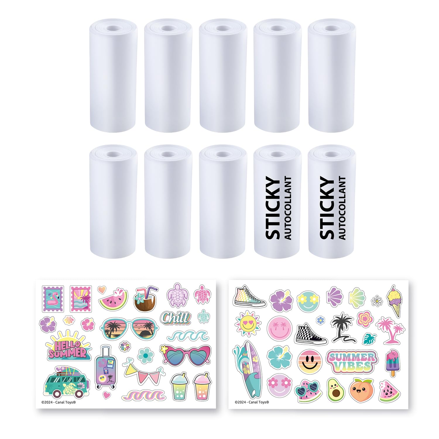 Canal Toys Photo Creator Recharge 10 Rouleaux Papier Impression 700 Photos CLK 005