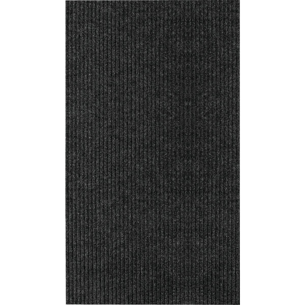 MULTY Charcoal Concord Mat Floor Runner, 2 by 5'
