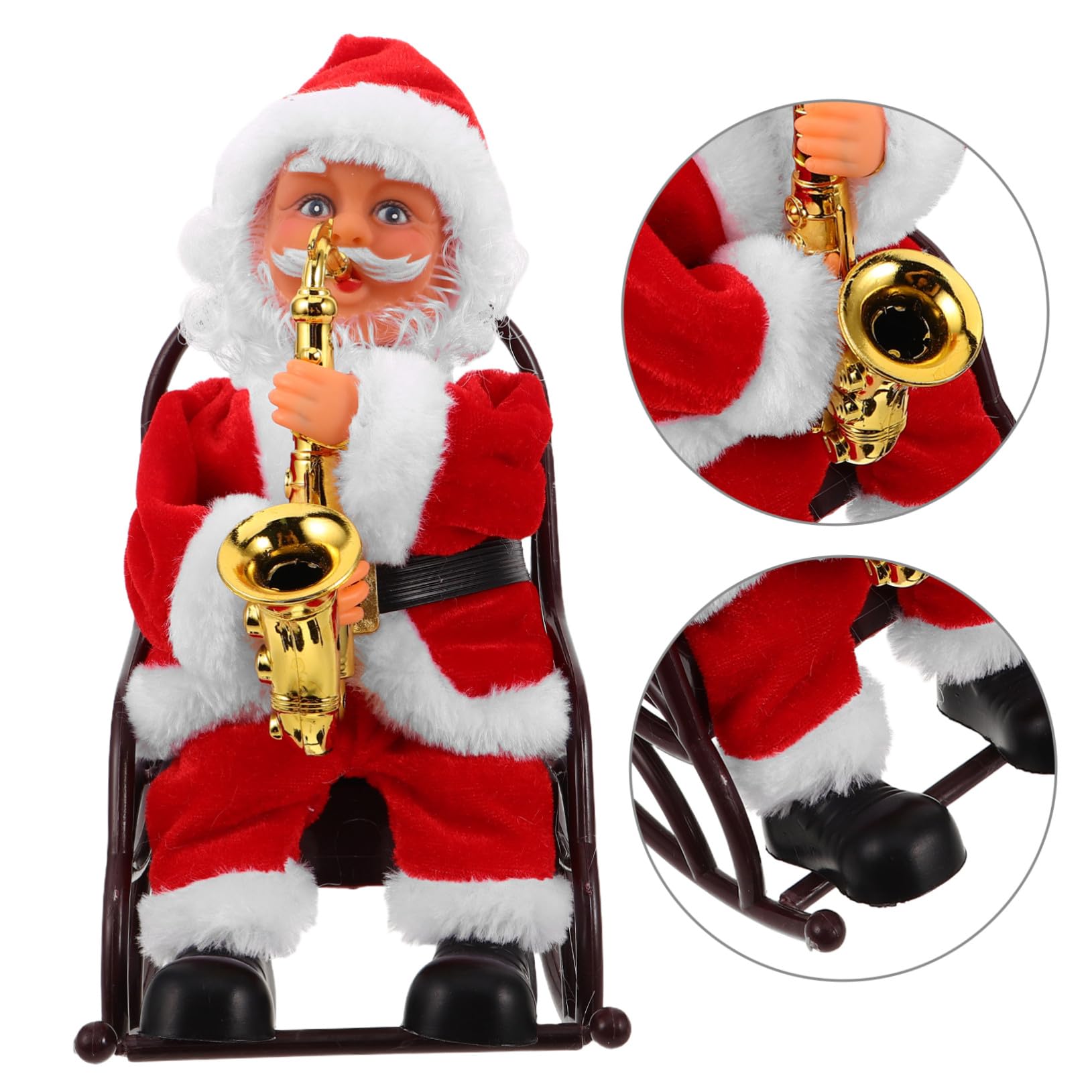 Papá Noel para Muñeco De Papá Noel Regalo De Fiesta Juguete Navideño De Juguetes Divertidos para Navidad De Dibujos Animados Navideño