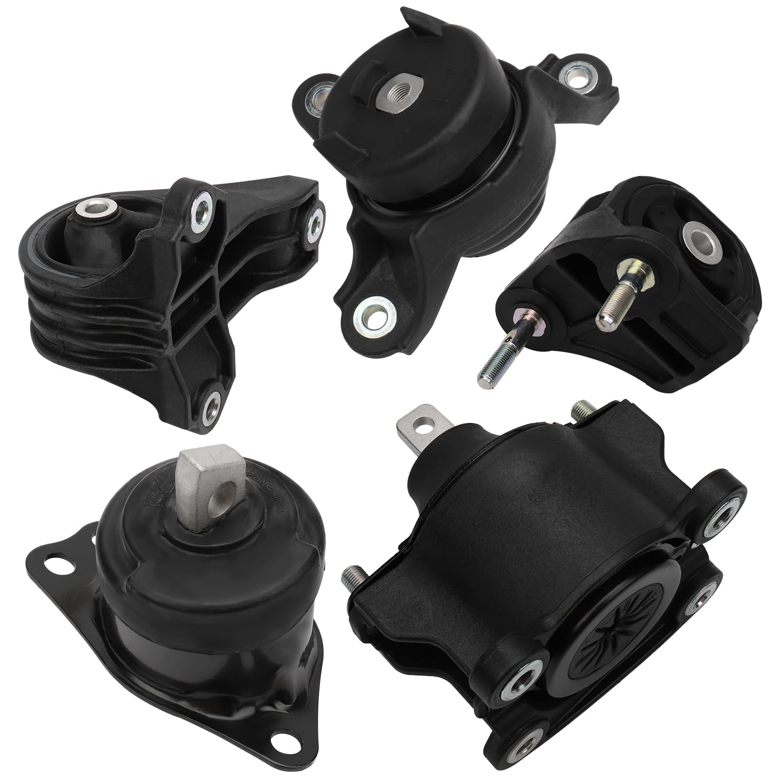 BRTECEngine Motor Mount Set Compatible for 2013 2014 2015 2016 2017 for Honda Accord 2.4L