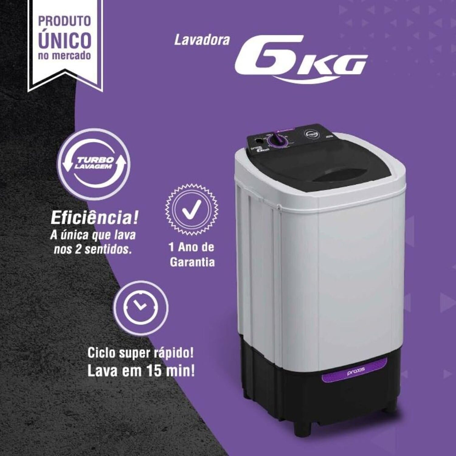 Máquina de Lavar Roupas 6kg Sem Dreno: Review Testado por 7 Dias