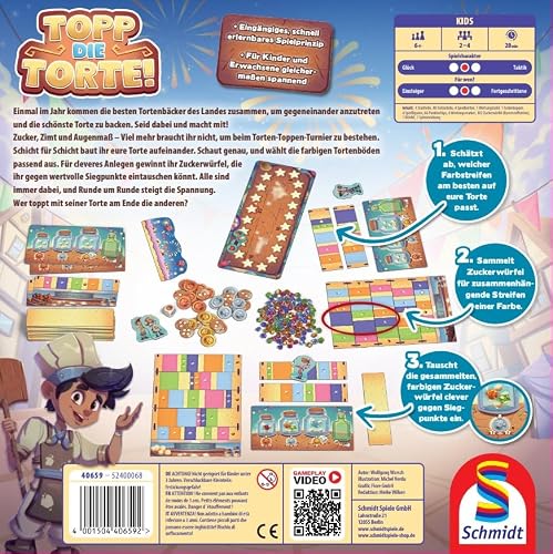Topp le gâteau ! Schmidt Spiele 40659 - vue 2