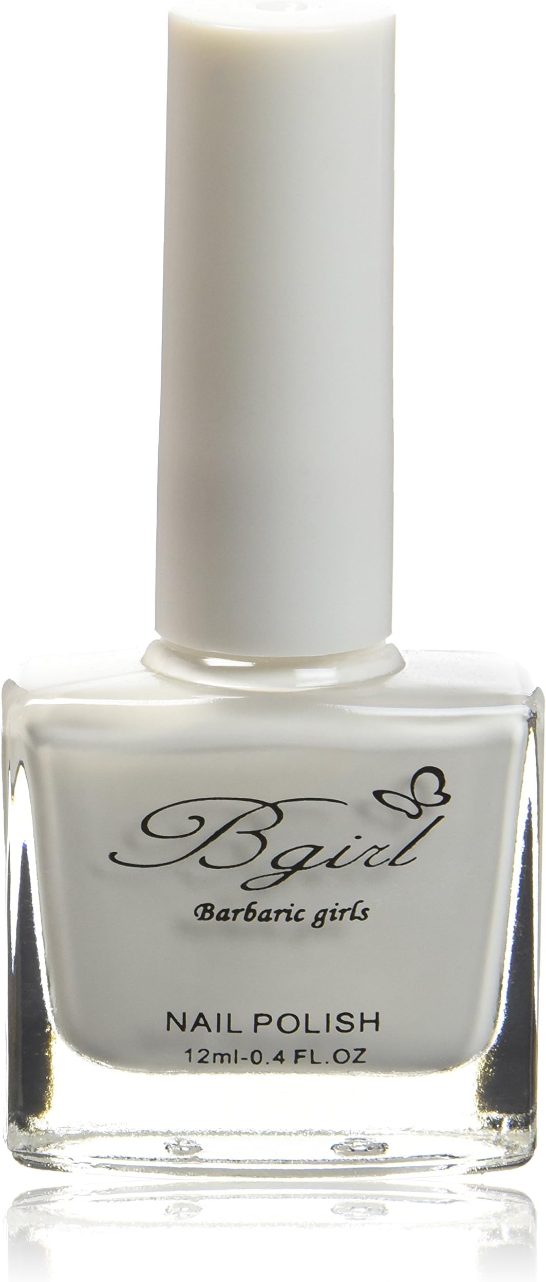 Nageldecoratie 12 ml White Matte Nail Polish