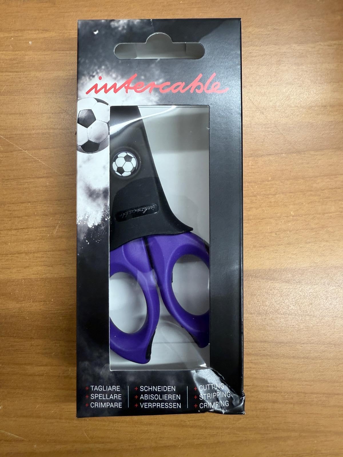 INTERCABLE FORBICE PROFESSIONALE DA ELETTRICISTA F1 16020 SERIE LIMITATA SQUADRA CALCIO FIORENTINA VIOLA 16020-F1-CF