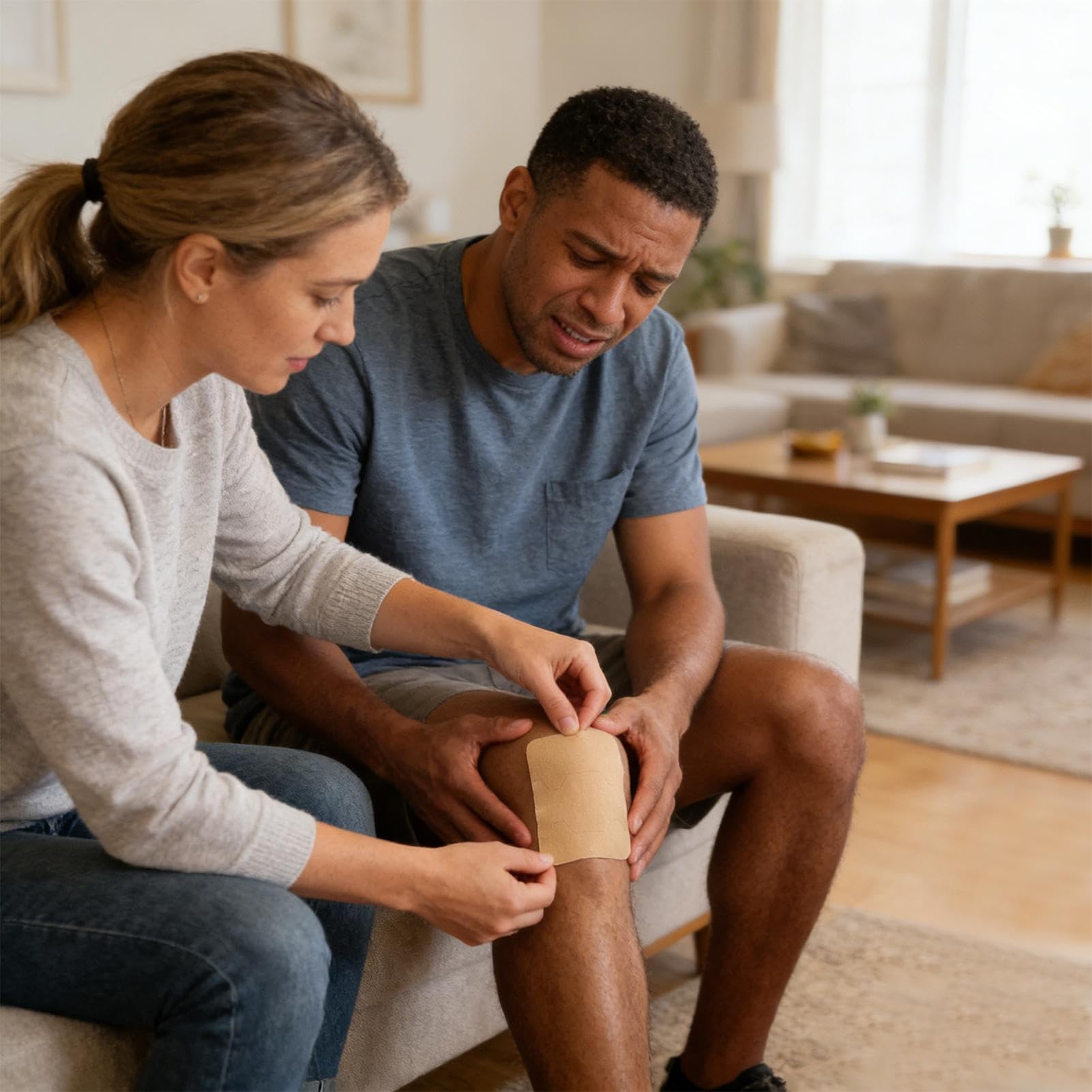 Cerotti per articolazioni, 6 pezzi, con adesione permanente, per articolazioni, schiena, muscoli e gambe, ideali per viaggi domestici, per maggiore comfort e
