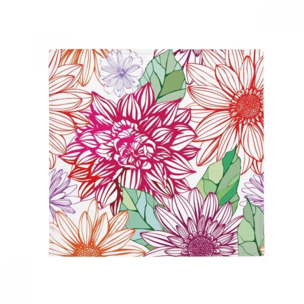 Tapis de sol cuisine multicolore 80 x 80 cm antidérapant entrée maison