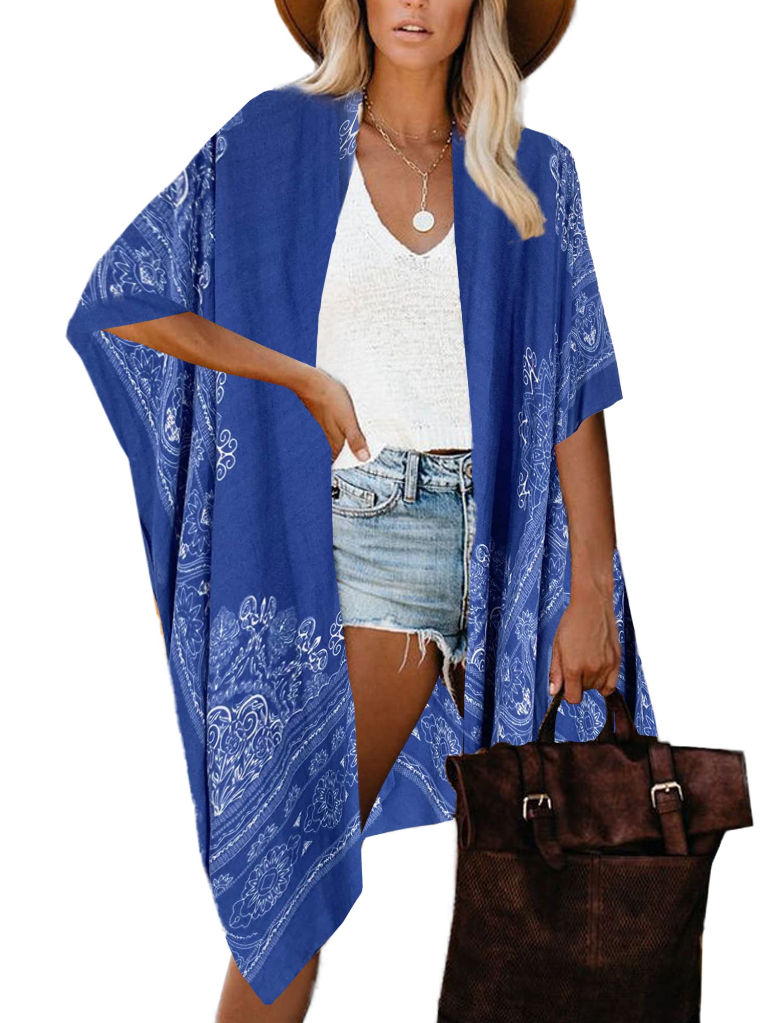 Kimonos for Women Swimsuit Coverups Beach Cover Up Swimwear Cardigan Summer