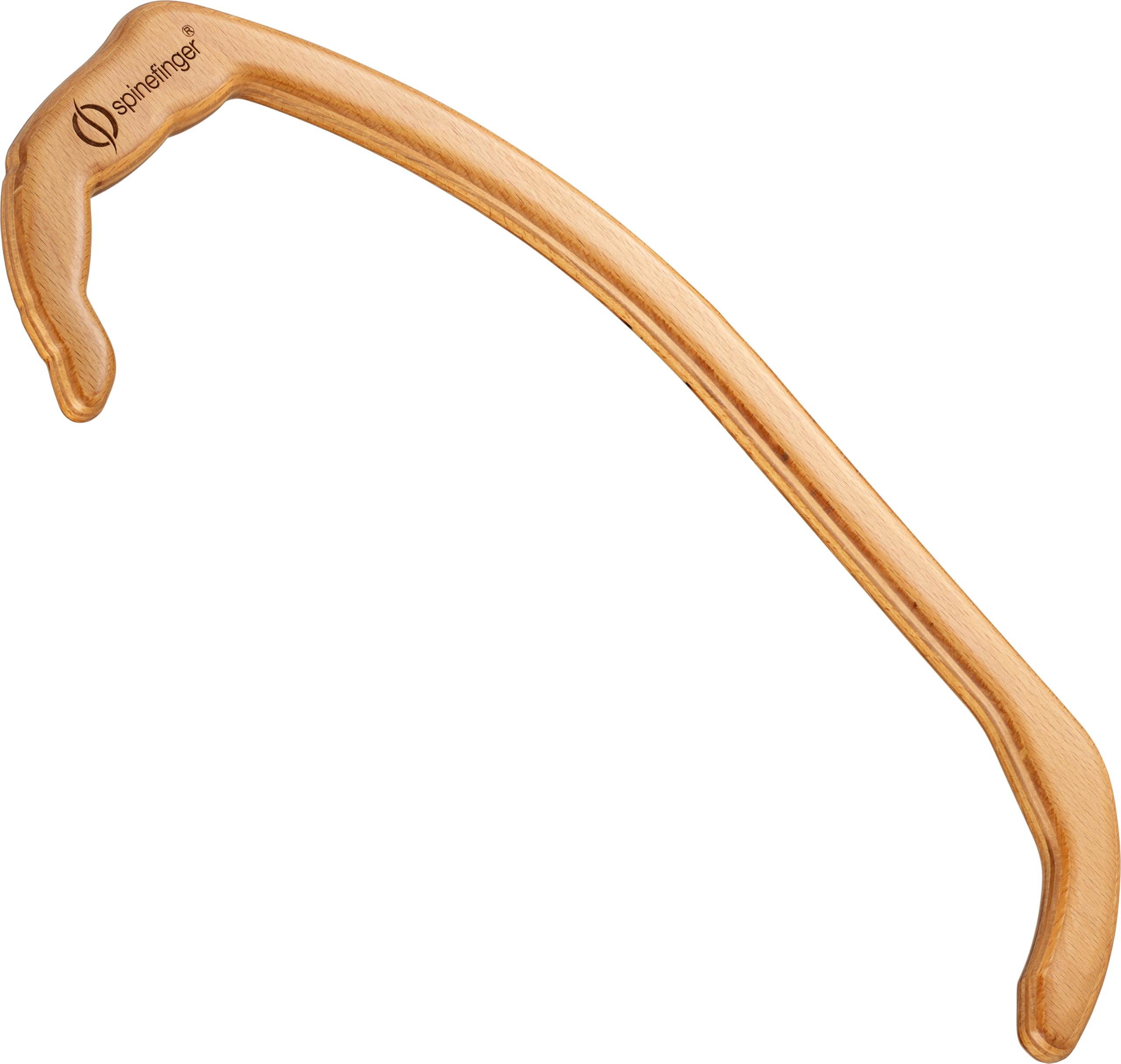 Appareil de massage Spinefinger en bois pour points trigger - Bâton fascial pour le sport, la relaxation musculaire et le massage du dos, de la nuque, etc.