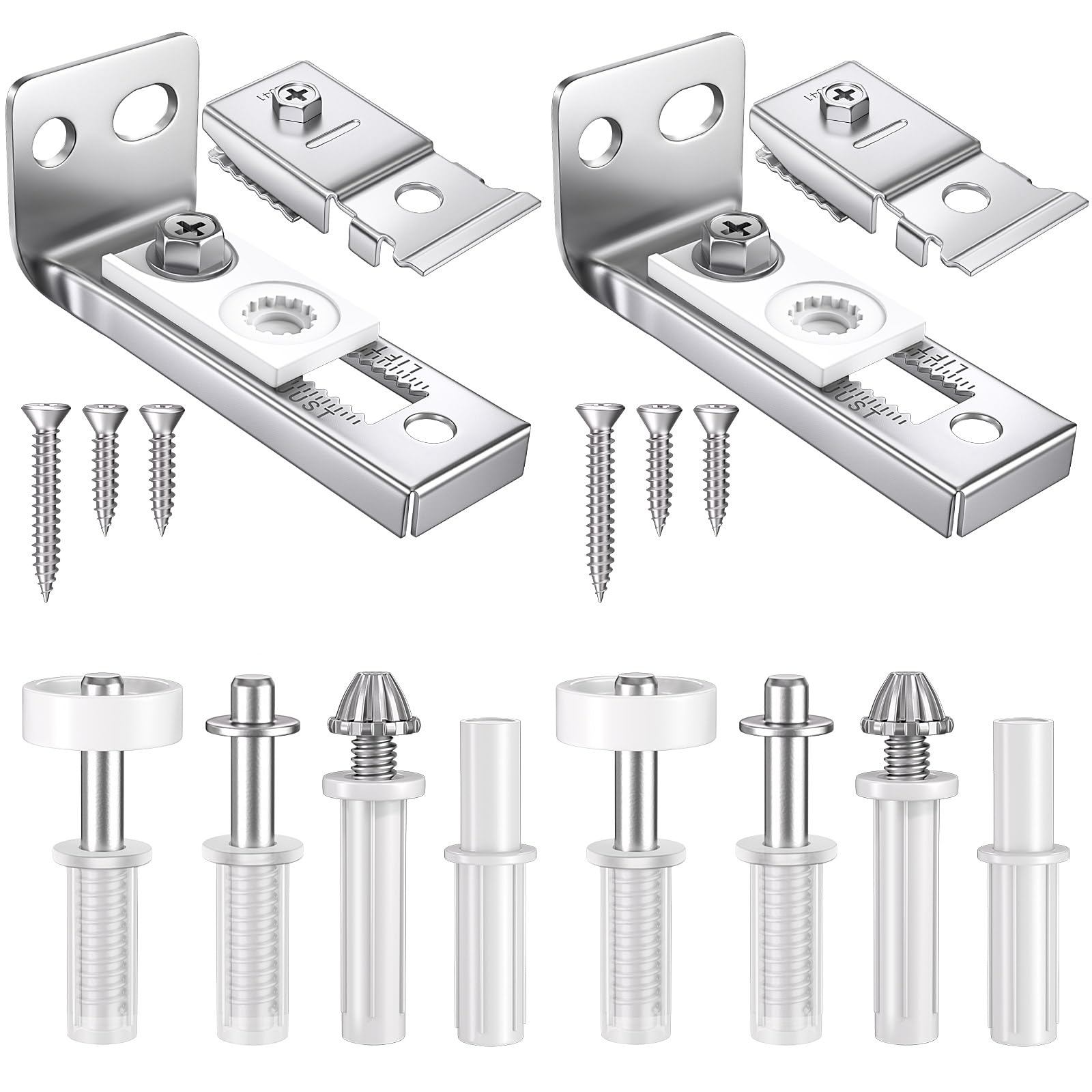 2 Pack Bifold Door Hardware Repair Kit for Folding Pocket & Accordion Door