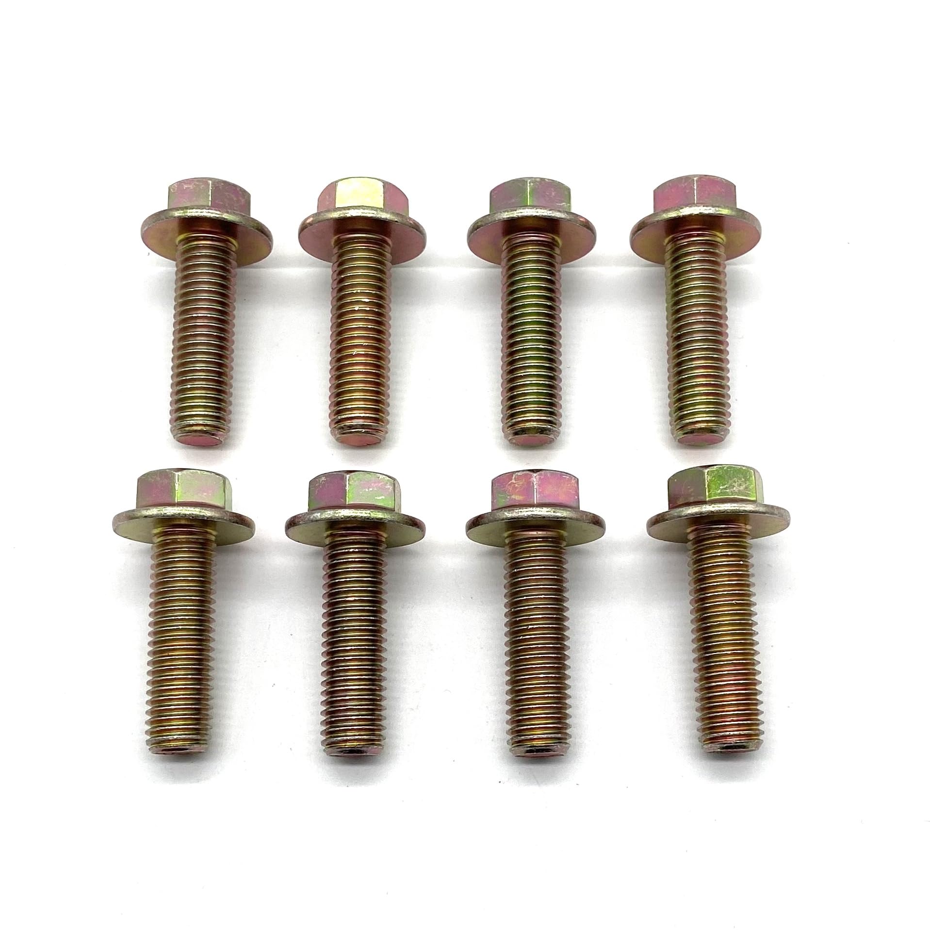 Generic Region Offroad Nut Strip Bolts Compatible with Jeep Cherokee XJ Used for Trailer Hitch/Gas Tank Skid Plate Mounting, Yellow Zinc