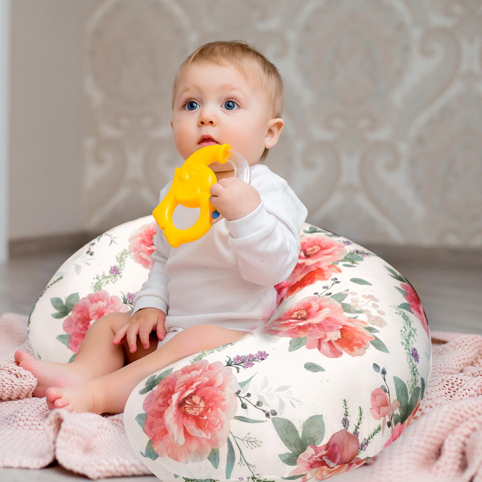 Pea Pod Fundas de almohada de lactancia, florest floral