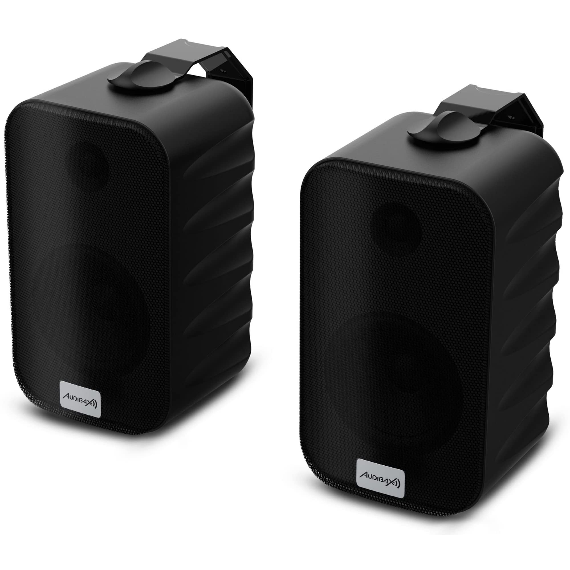 Audibax PR-42T Black Altavoces 4 Pulgadas 100V Instalación 2 Vías 75W Con soporte