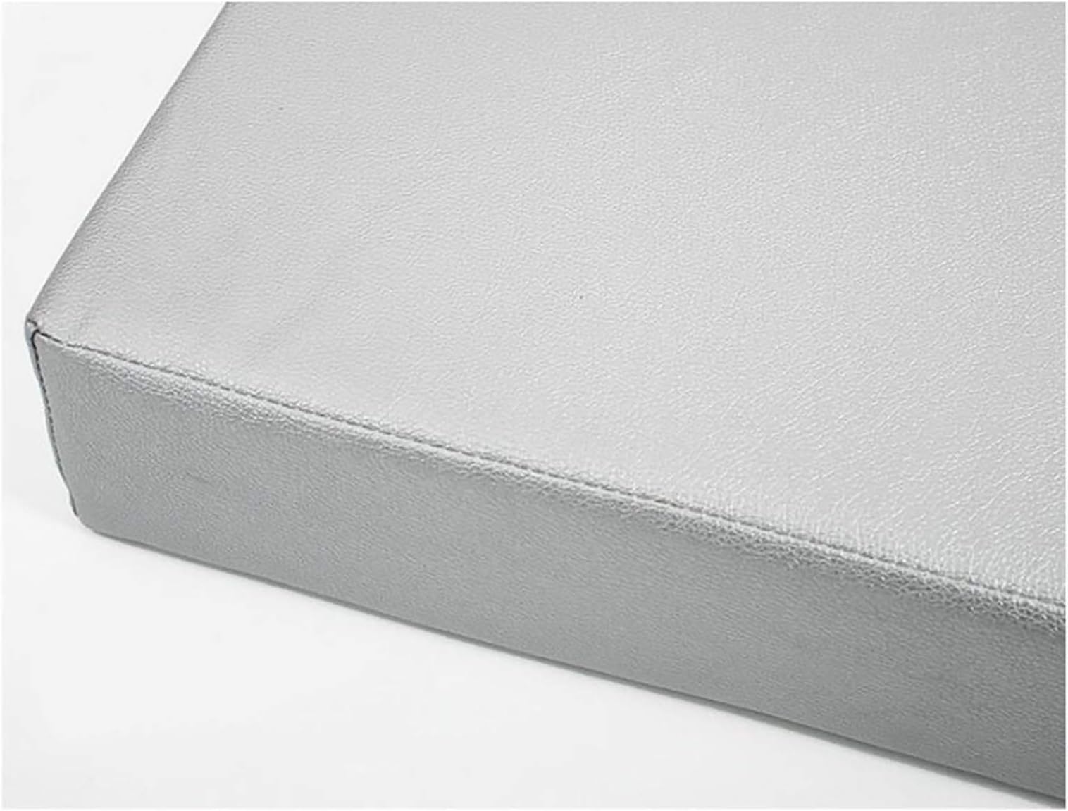 wangkelastic Thicken Dining Chair Pads – for Garden Bench or Swing – Bench Cushions For 2 People,Garden,Bazaar Outdoor Bench Pad Cushion-Silver gray 40×40×5cm(15×15×2in)