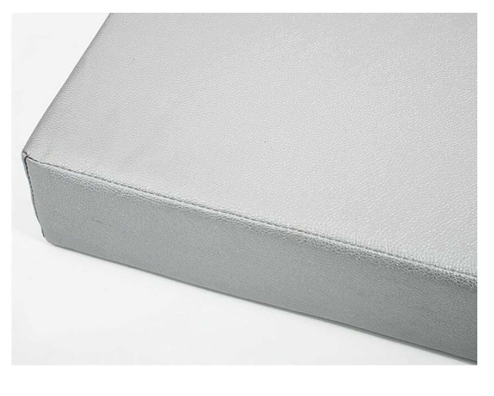wangkelastic Thicken Dining Chair Pads – for Garden Bench or Swing – Bench Cushions For 2 People,Garden,Bazaar Outdoor Bench Pad Cushion-Silver gray 40×40×5cm(15×15×2in)