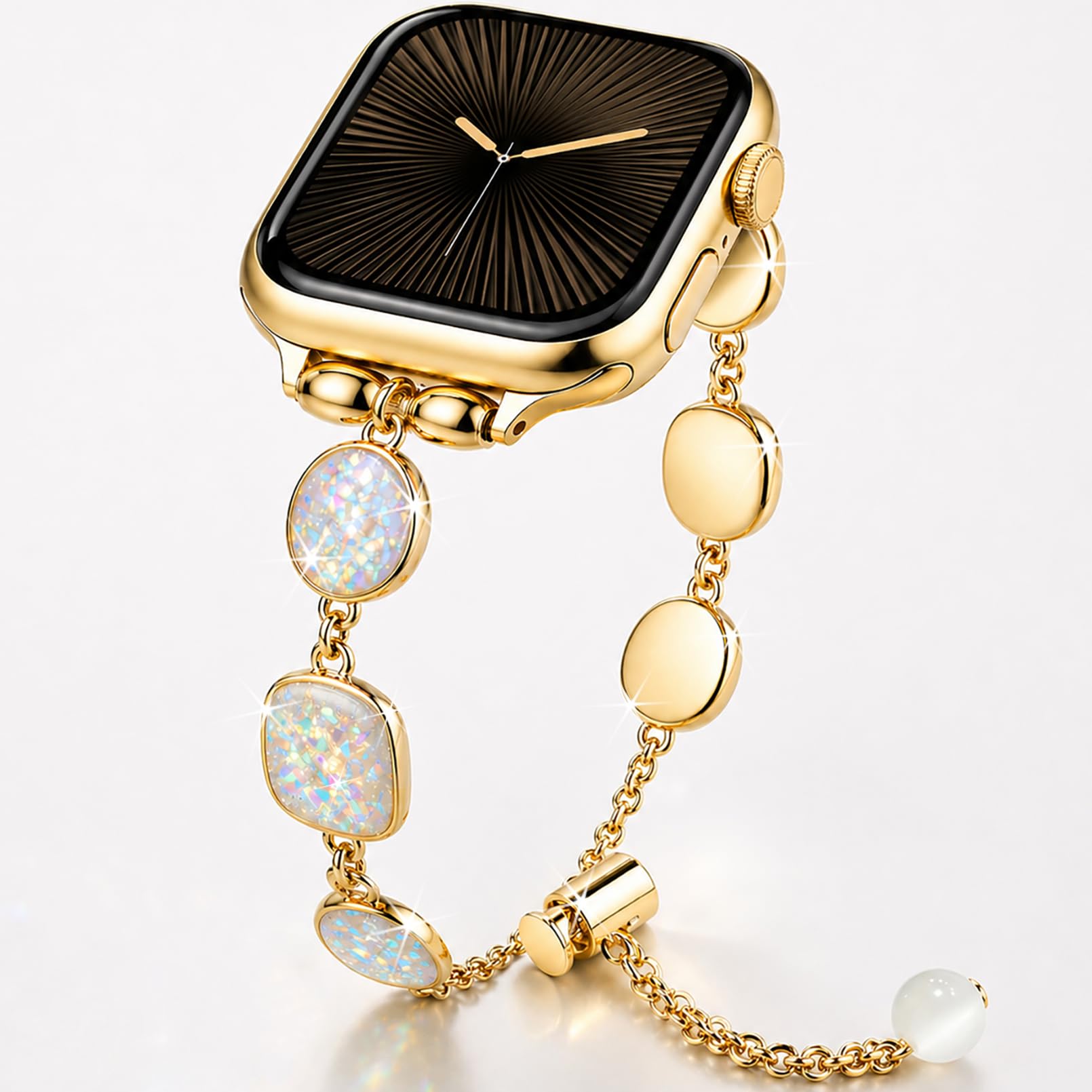 Pulsera cuadrada redonda