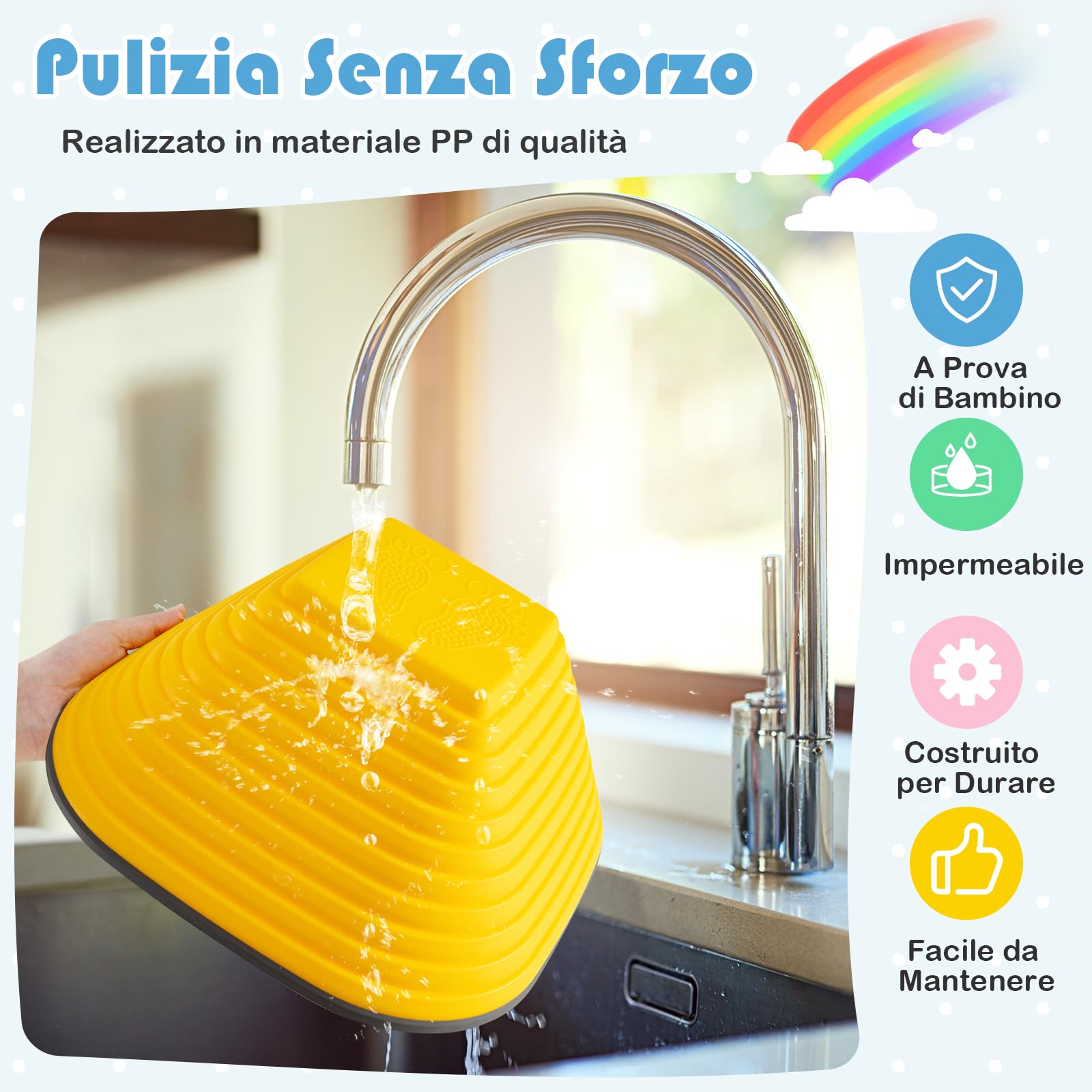 RELAX4LIFE Piedras de Equilibrio Multicolor para Niños de 3+ Años, Tablas Equilibrio Apilables Antideslizantes para Interior y Exterior, Carga 80 kg