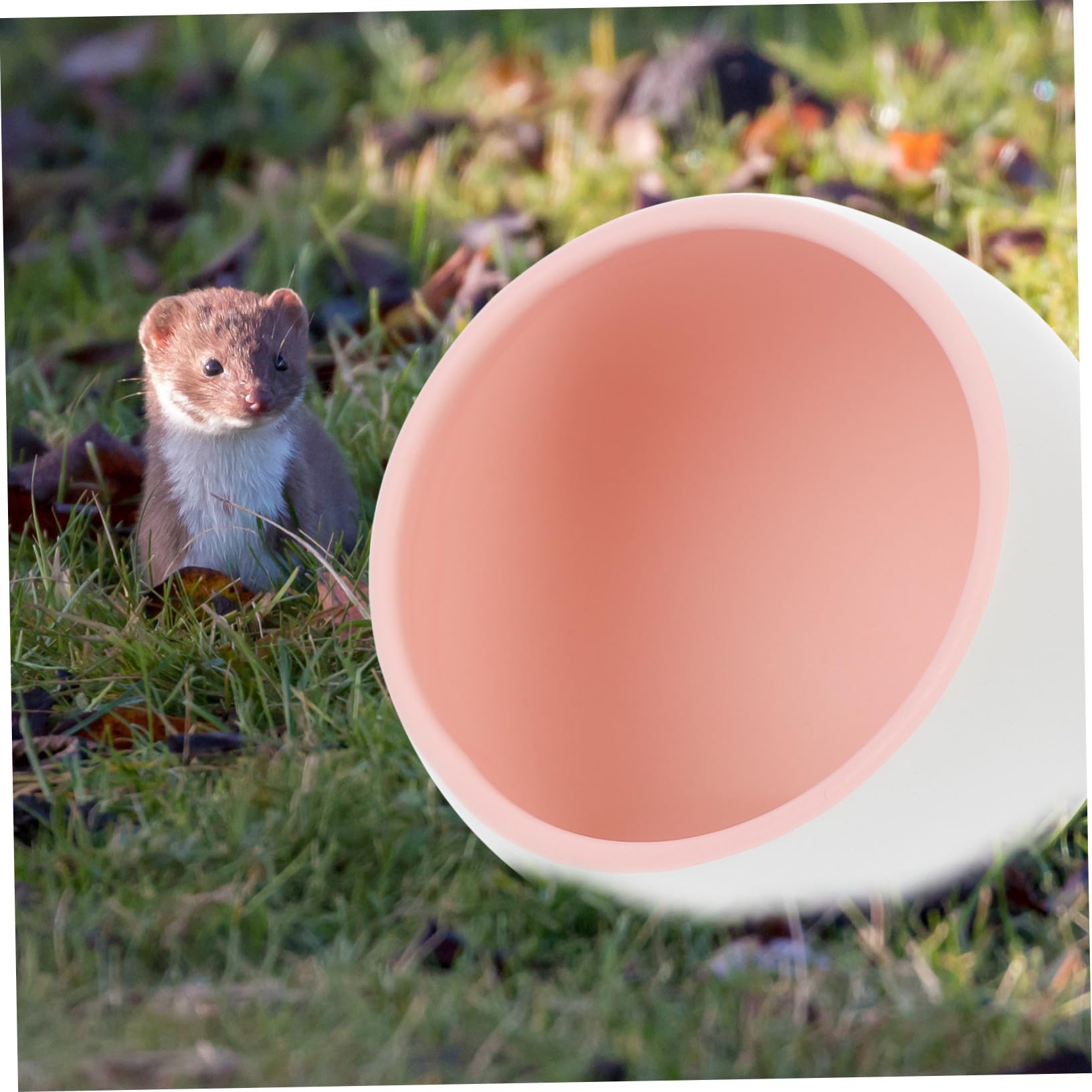 VICASKY Keramik Hamster Haus Haustier Versteck Kleintier Kühlendes Schlafnest Für Hamster Und Mäuse Aus Strapazierfähigem Sicherem Material Geräumig Und Verschleißfest Für Kleine Haustiere