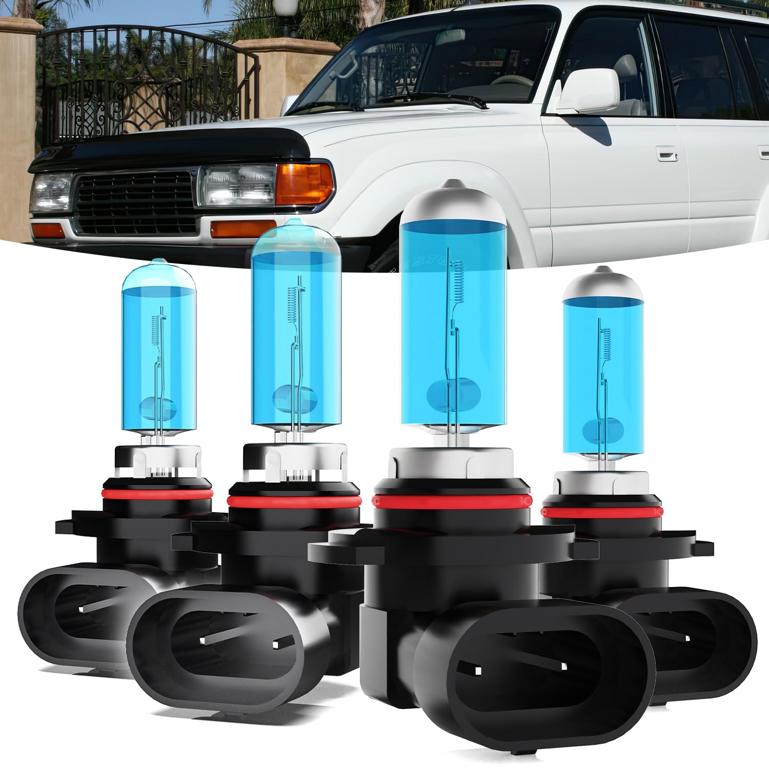 テラヘルツヒーラー　ライト Amazon.com: TTDBDAN Headlights Fit For 1991-1996 Toyota Land