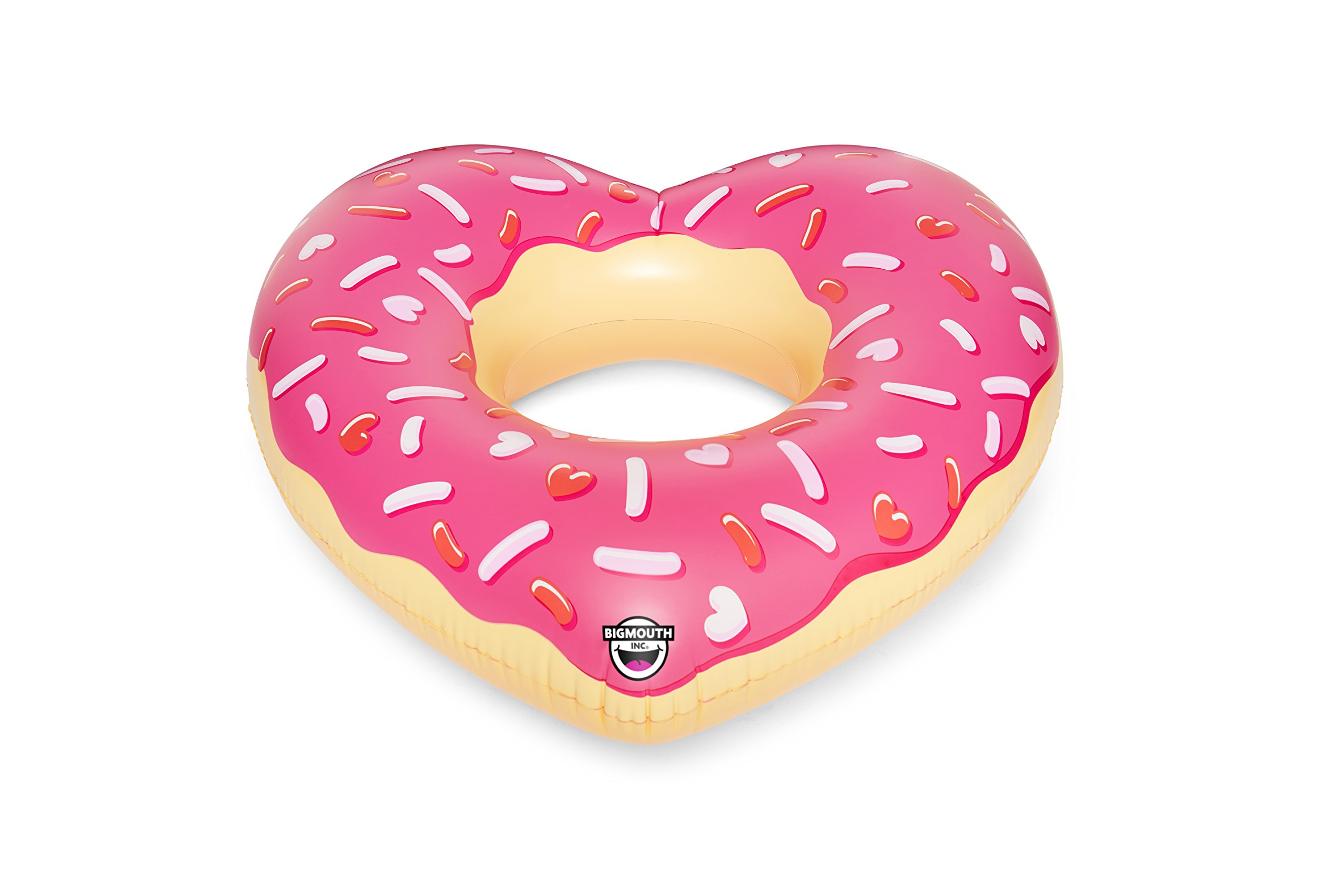 Amazon.co.jp: BigMouth Inc Giant Heart Donut Pool Float 4
