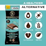 Ross Chocolates ™ Gourmet Chocolate Bars | Creamy, Melt-In-Your-Mouth | Sugar Free | No Stevia Aftertaste | Keto Friendly | Good for Diabetics | Made in Canada | 12 x 34g Bars Dark Chocolate wih Sea Salt
