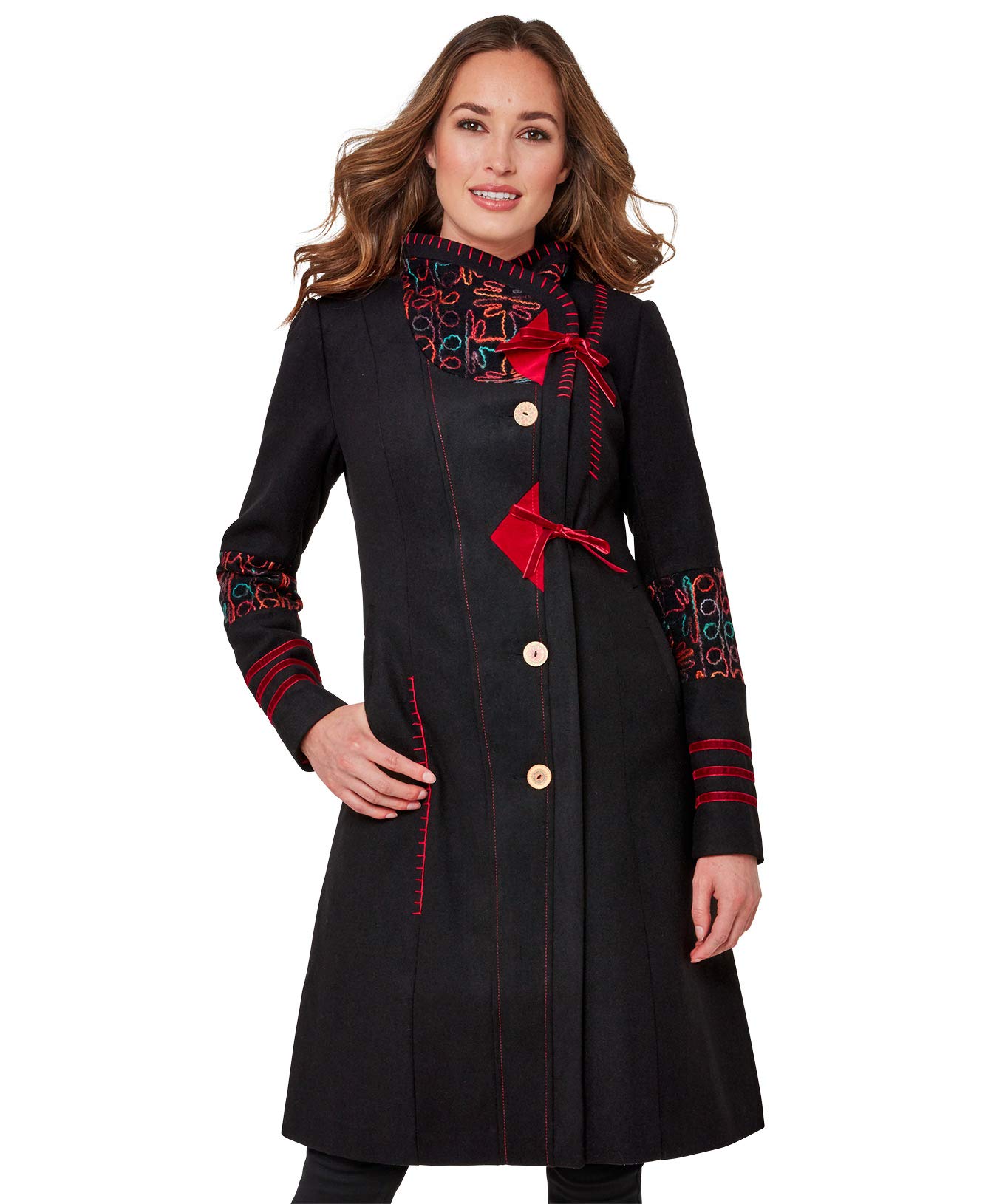 Joe browns elegant embroidered coat Clearance