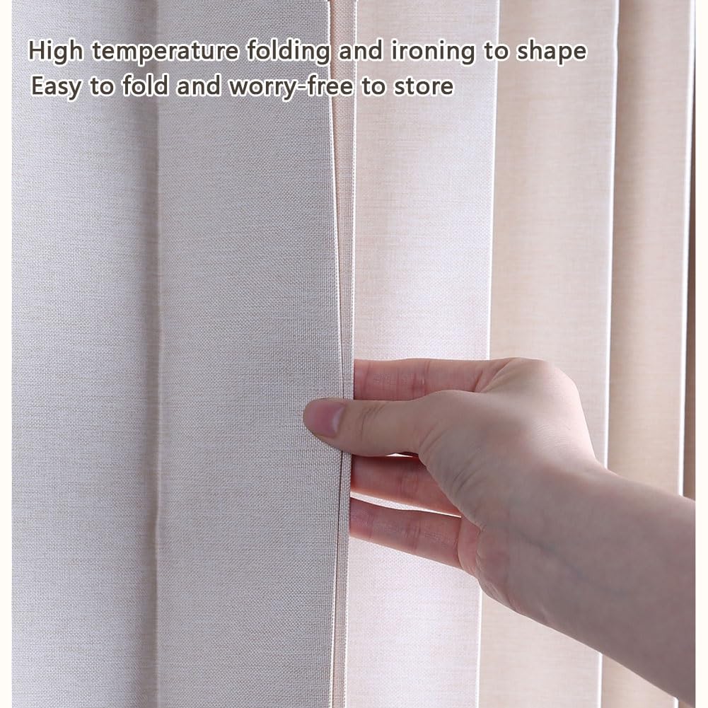 Rideau de douche pliable - Panneau de salle de bain étanche avec tringle en forme de U - Paravent peu encombrant - Pour la famille et l'hôtel - 360 x 200 cm (120 cm)