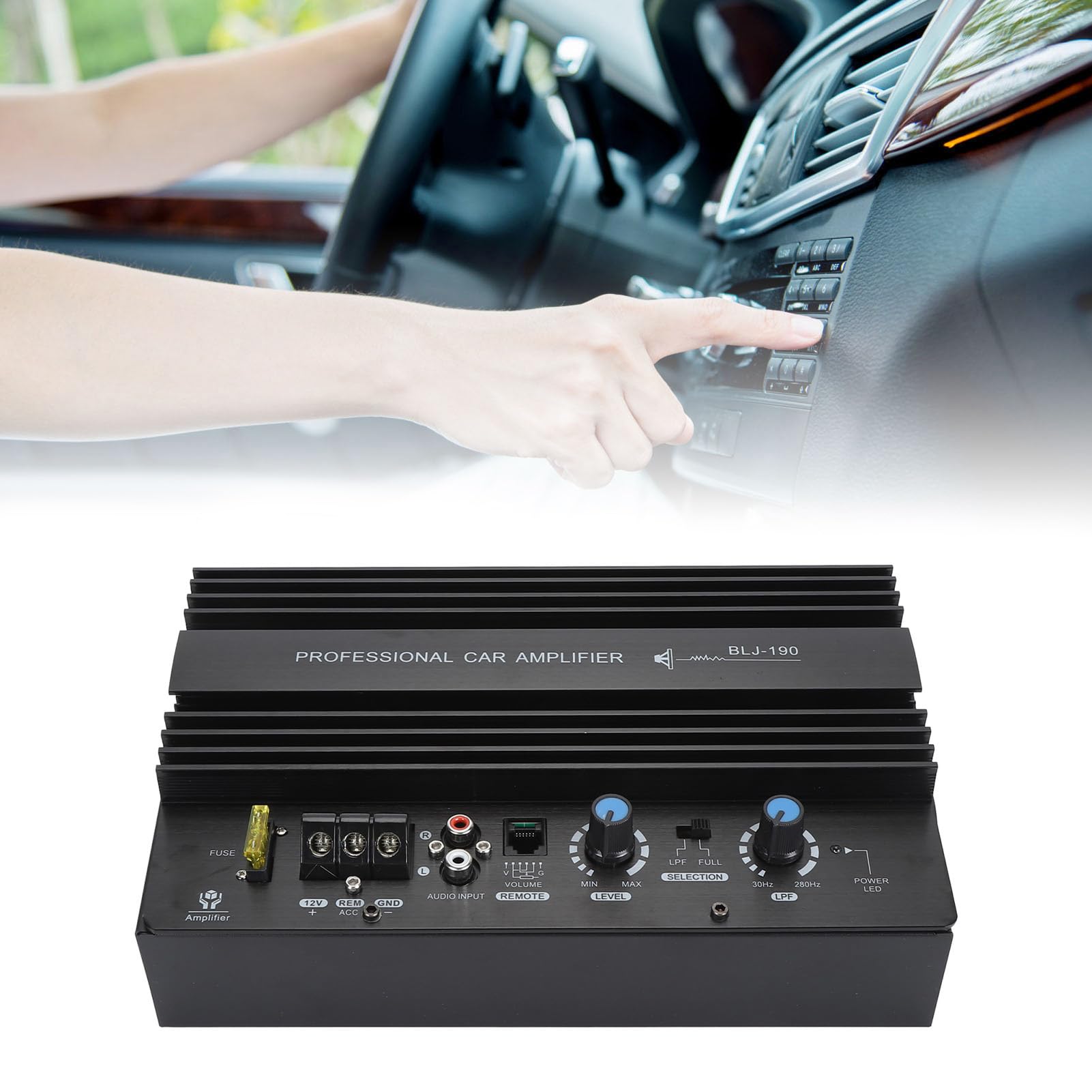 Amazon.co.jp: 12V 1000W 車用パワーアンプボード、プロフェッショナル