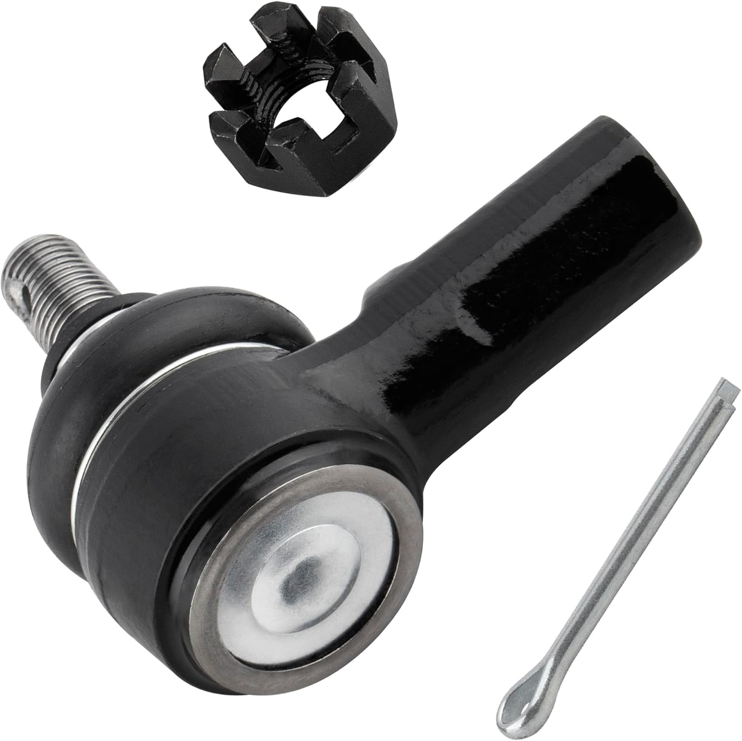 2Pcs Front Outer Tie Rods End Links LH Driver & RH Passenger Fit For Acura RSX 2002-2006 Base Coupe 2-Door 2.0L, For Honda Element 2003-2011 Sport Utility 4-Door 2.4L Replace# ES80995