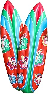 Déco de fête hawaïenne instantanée : planches de surf gonflables