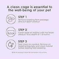 Vista 6 de Kaytee Lecho de papel Clean & Cozy con lavanda, hecho para animales pequeños, 24,6 litros