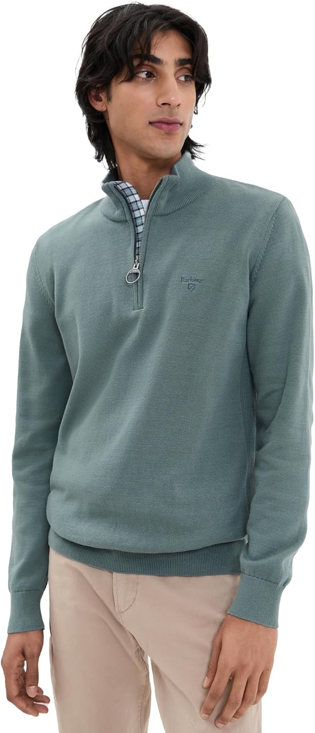 Barbour Men’s Cotton Half Zip Sweatshirt