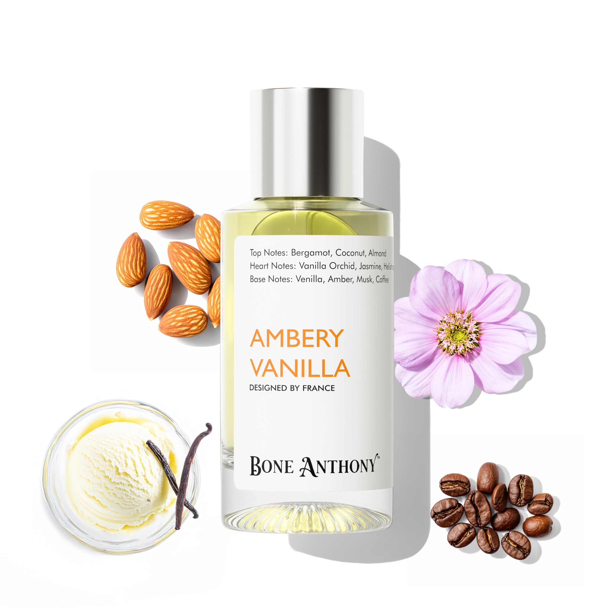 Ambery Vanilla Luxury Perfume | Rich Creamy Vanilla Fragrance | with Bergamot & Jasmine Scent, Long Lasting Eau de Parfum with 35% Oil Concentration - 50 ml (For Women)-picture-10