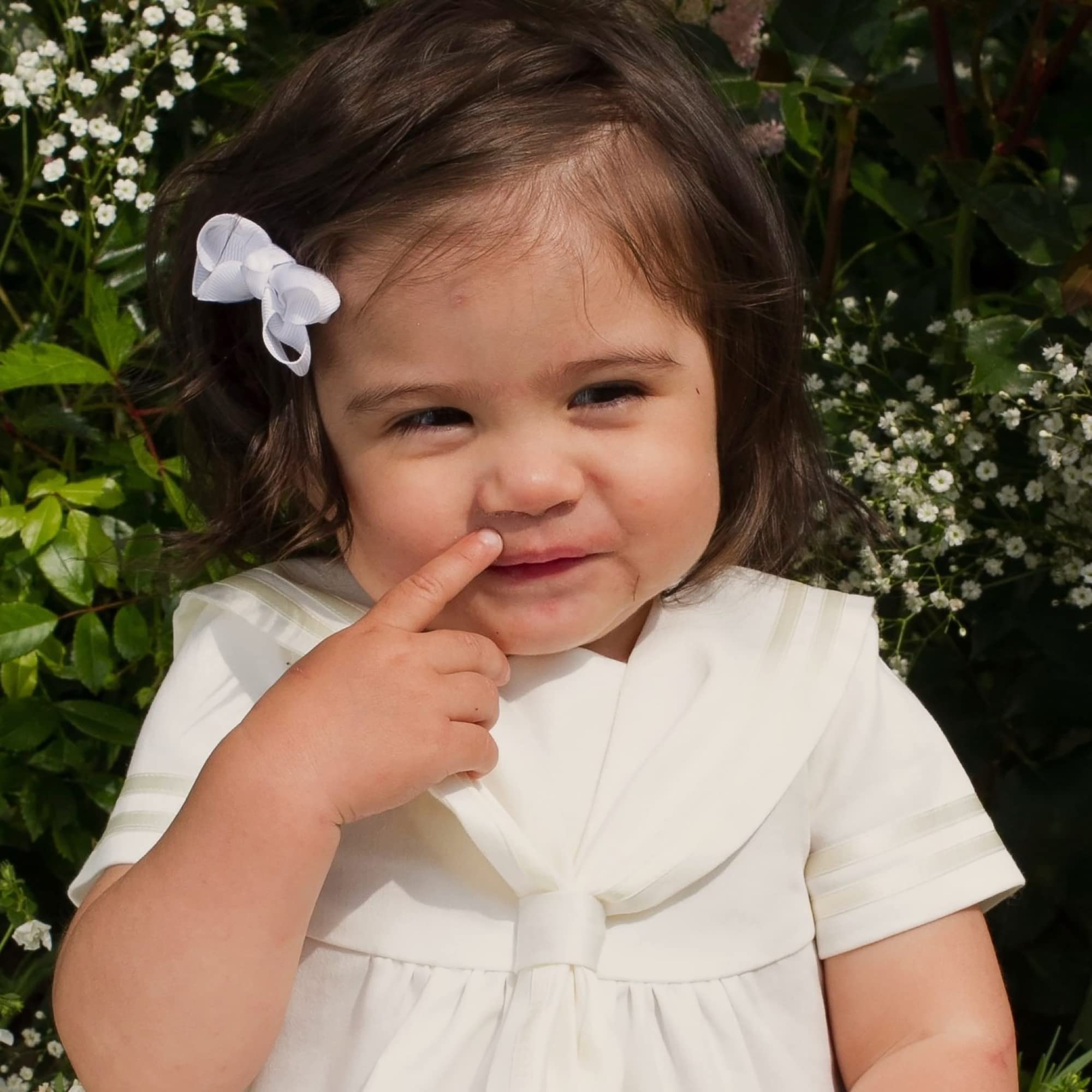Taufkleid Junge - Baby Mädchen Taufkleidung für Taufe Matrosenkleid Taufmütze Schwedischen Design 62 68 74 80 86