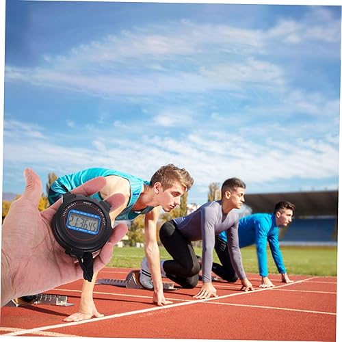 Miniatura 5 de Zerodeko Cronómetro deportivo digital de alta precisión con función de alarma de fecha para natación, correr, yoga, entrenamiento, temporizador para