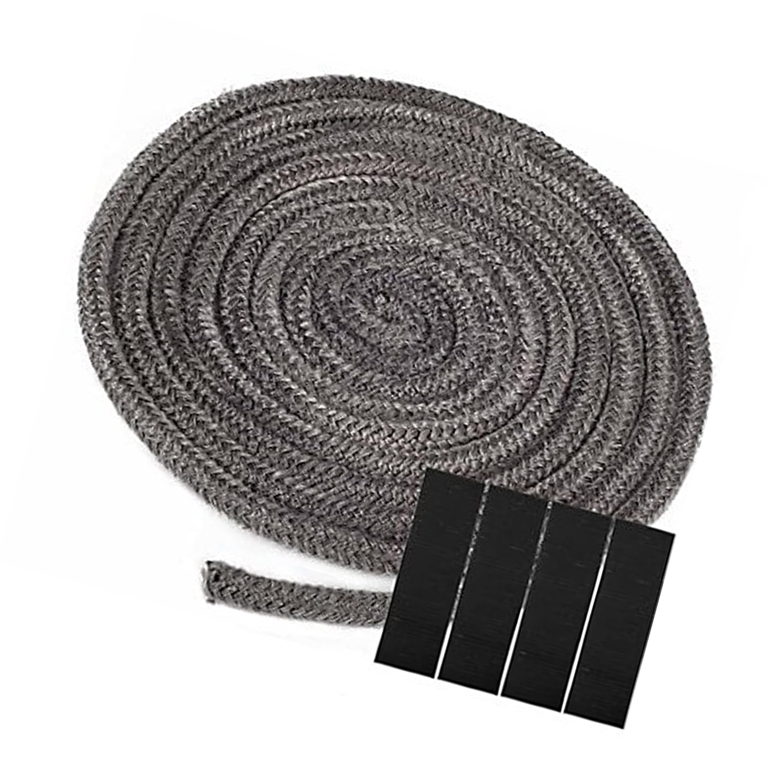 Fireplaces Sealant Rope Glass Fiber Blocks Leakage with Woods Stove and Industrial Equipment Fireplaces Gaskets Replacement