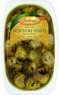 Roland Foods Grilled Artichoke Hearts Marinated in Vinegar and Oil, Specialty Imported Food, 67 Ounce, Pack of 1