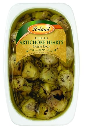 Roland Foods Grilled Artichoke Hearts Marinated in Vinegar and Oil, Specialty Imported Food, 67 Ounce, Pack of 1