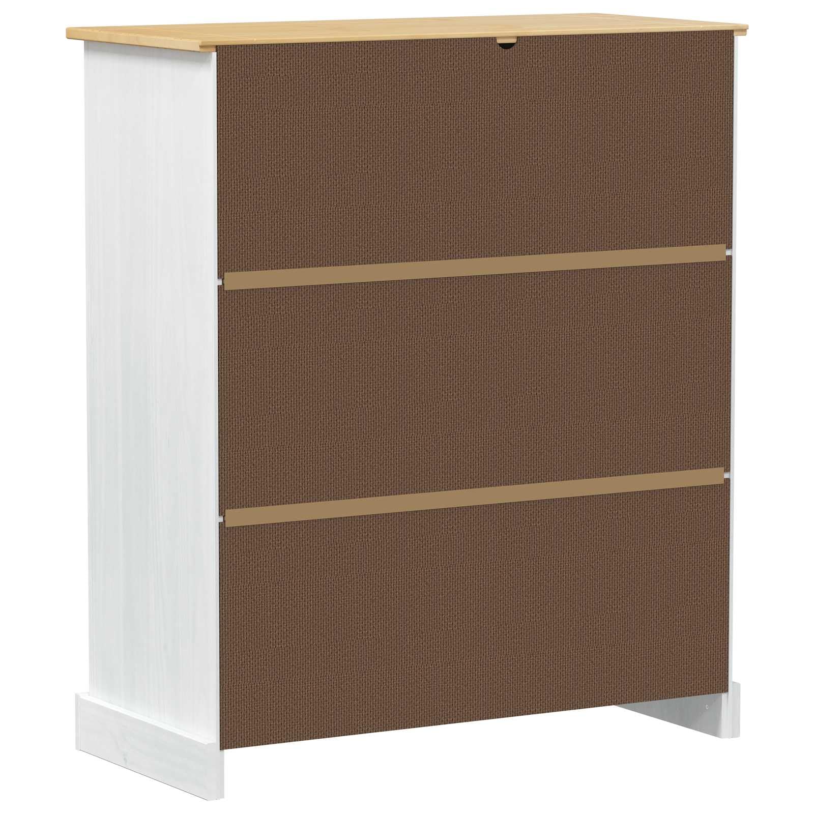 Szafka na wino biała z litego drewna sosnowego, 97 x 45 x 114 cm, z dużą ilością miejsca do przechowywania, rustykalnym urokiem, matową powierzchnią do salonu, jadalni i baru domowego