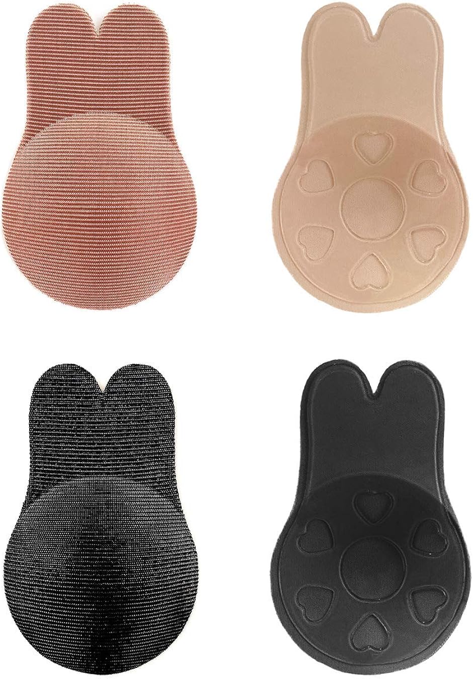 Lifting Adhesive Stick On Push Up Bra (2 Pairs) Invisible Sticky