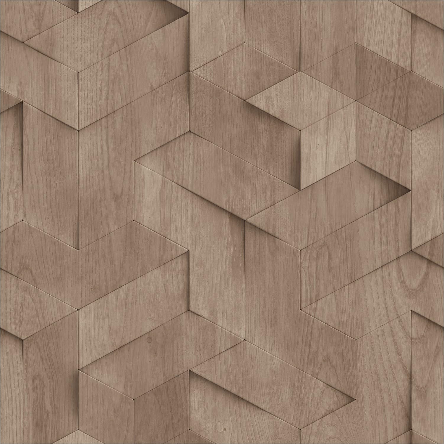 Papier peint marron effet bois Ugépa Brut M74408 pour créer une ambiance chalet au salon