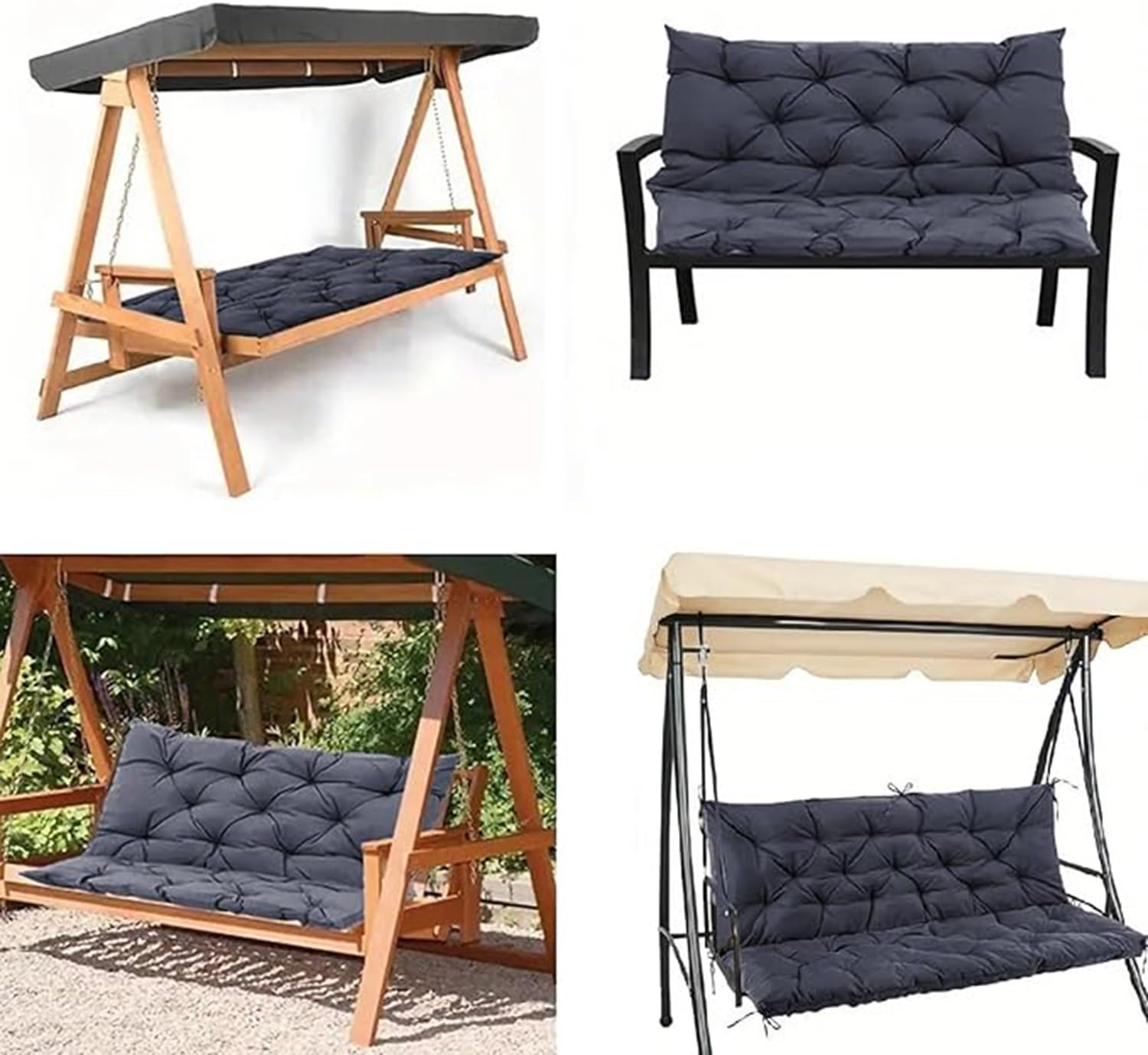 Cuscino impermeabile per divano da giardino cuscini per mobili da patio con