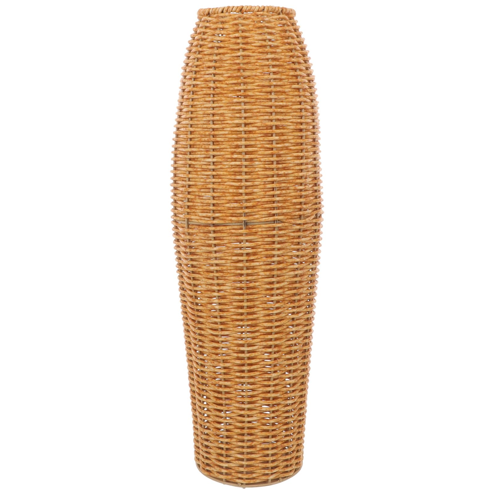 Vase d'imitation rotin stable pour fleurs séchées et centre de table
