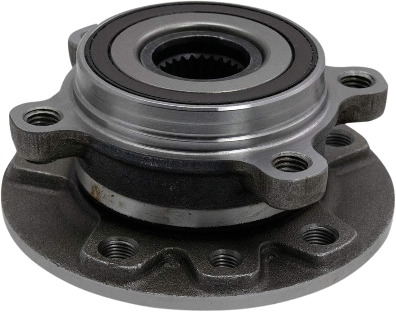 TRQ Front and Rear Wheel Bearing and Hub Assembly Set 4 Piece Compatible with 2015-2021 Jeep Renegade All Wheel Drive 2016-2018 Fiat 500X All Wheel Drive 2019-2022 500X