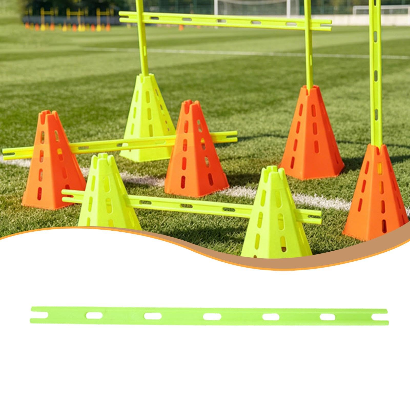 Poste de Valla para Entrenamiento de Fútbol, ​​Barrera de Color para, Deportes Multifuncionales Y Versátiles para Niños, 80 Cm (31,5 Pulgadas)
