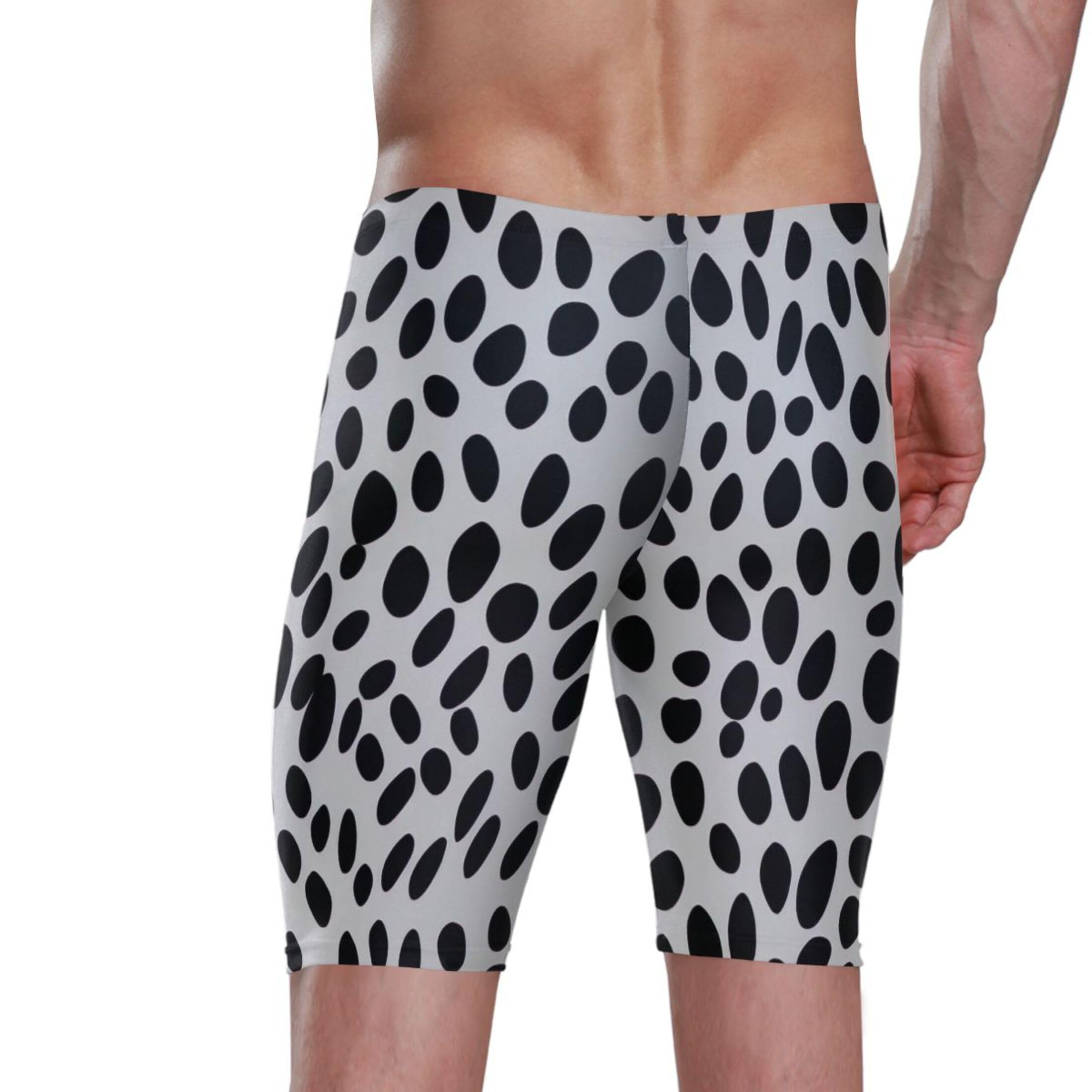 UMIRIKO Leopard Men's Swim Jammers Swimsuit M B0401150