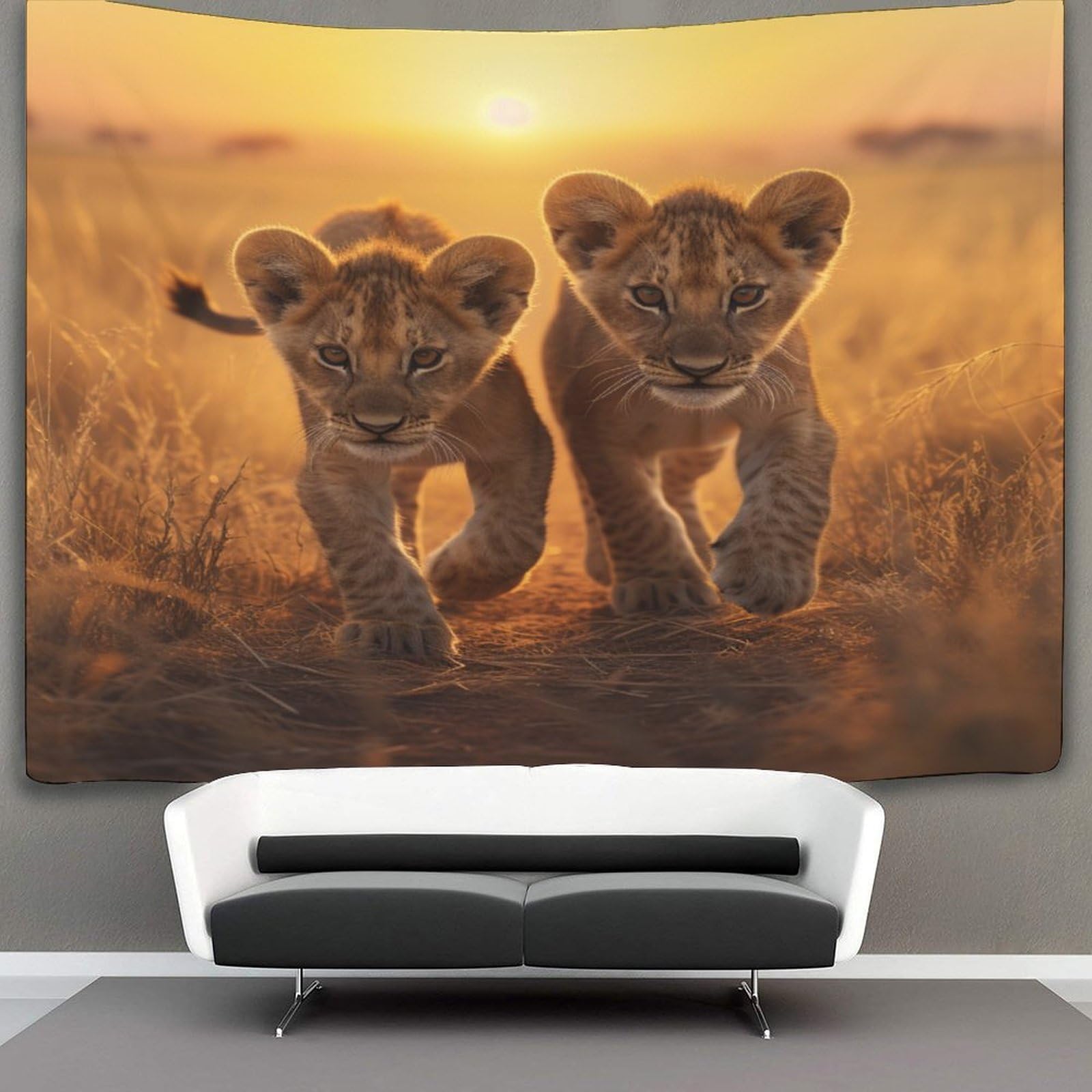 kaiyun Cheetah Tapestry,Animal Art Wall Hanging Decoration for Living Room Bedroom & Dorm 180cmx230cm