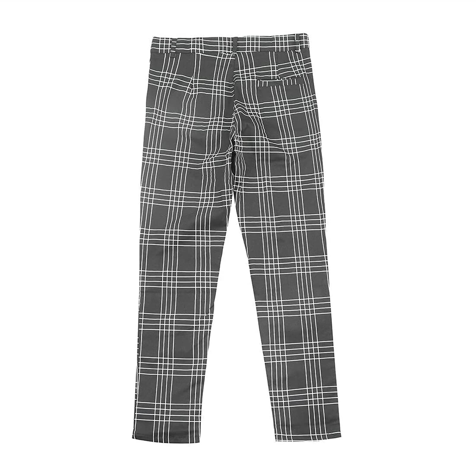 Pantaloni da uomo slim fit, per attività all'aria aperta, eleganti, da jogging, da uomo, moderni, per il tempo libero, regolari, classici, basici, dritti e affari, a righe