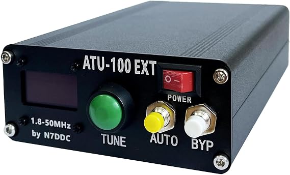 Automatic Antenna Tuner ATU-100 1.8-50 MHz 100 W Shortwave with Metal Housing Assembled