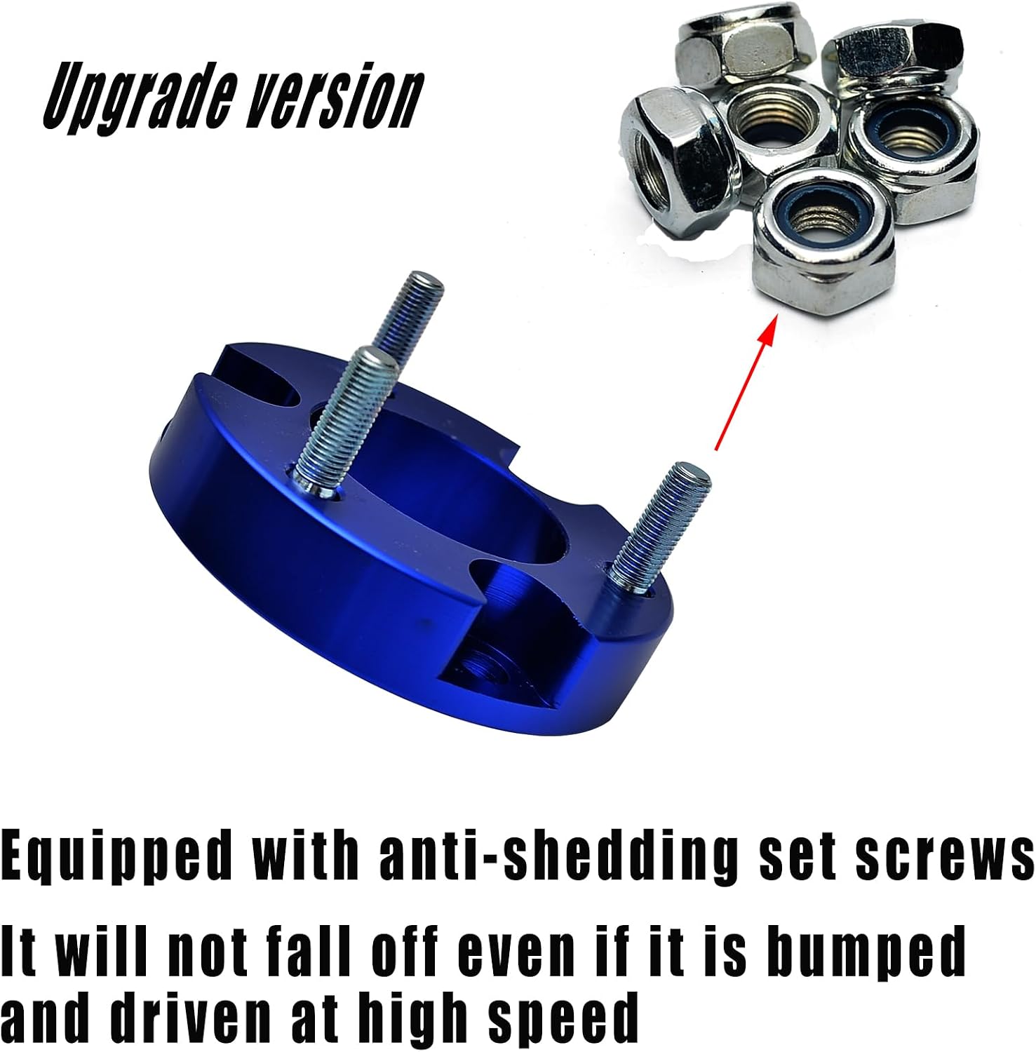 2" Front Suspension Spacers, for NlSSAN Navara D40 NP300 D23 2005-2023 / Frontier 2005-2023 / Xterra 2009-2014, Strut Raise Shocks Absorber Front Leveling Lift Kit,